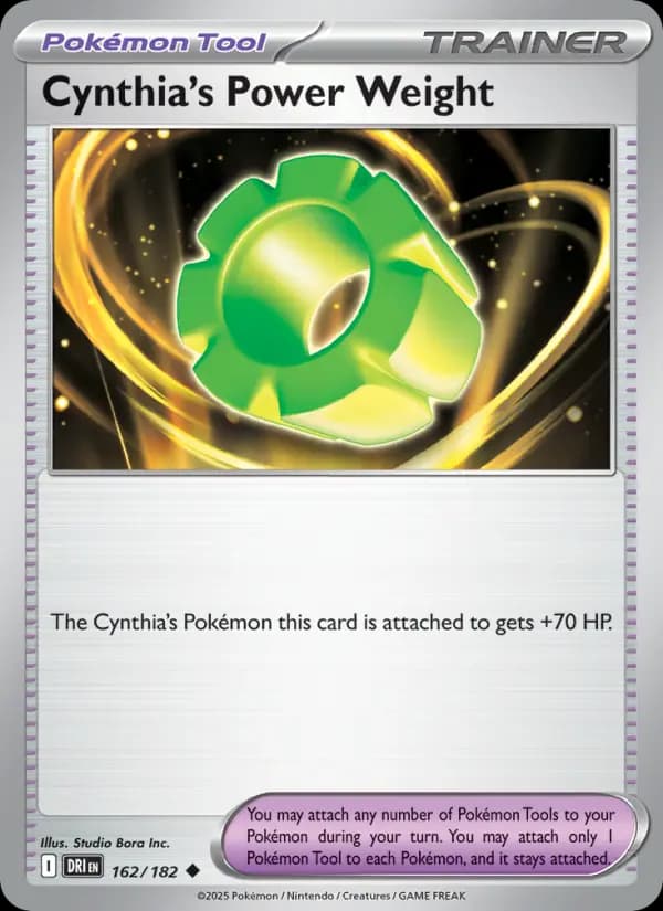 Cynthia's Power Weight